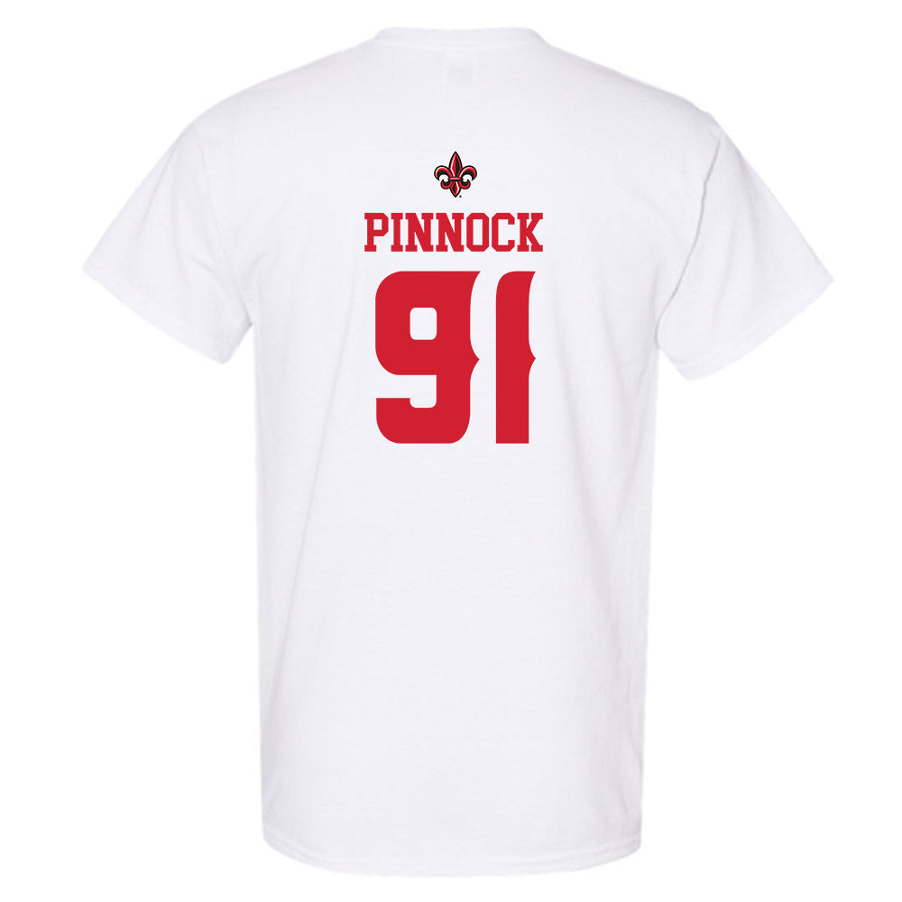 Louisiana - NCAA Football : Jordan Pinnock - Sports Shersey T-Shirt-1