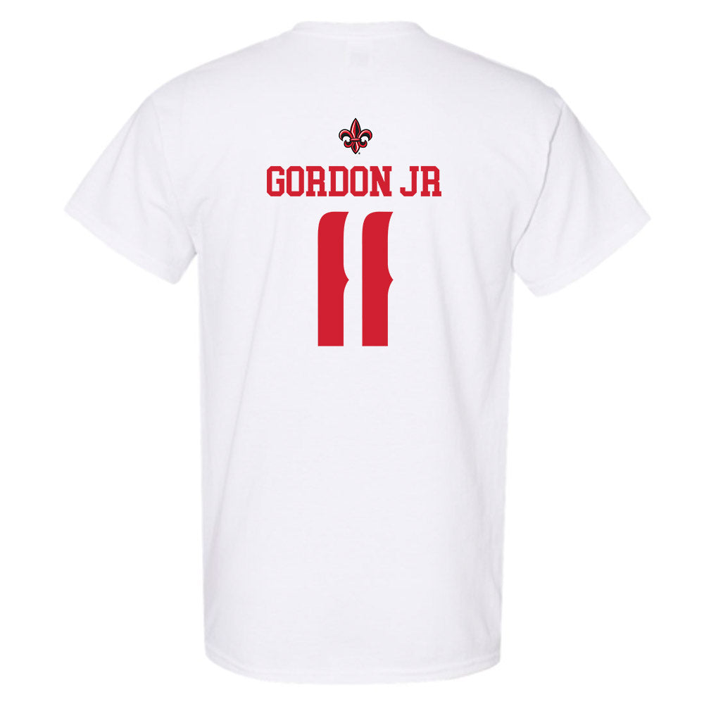 Louisiana - NCAA Football : Brent Gordon jr - Sports Shersey T-Shirt-1
