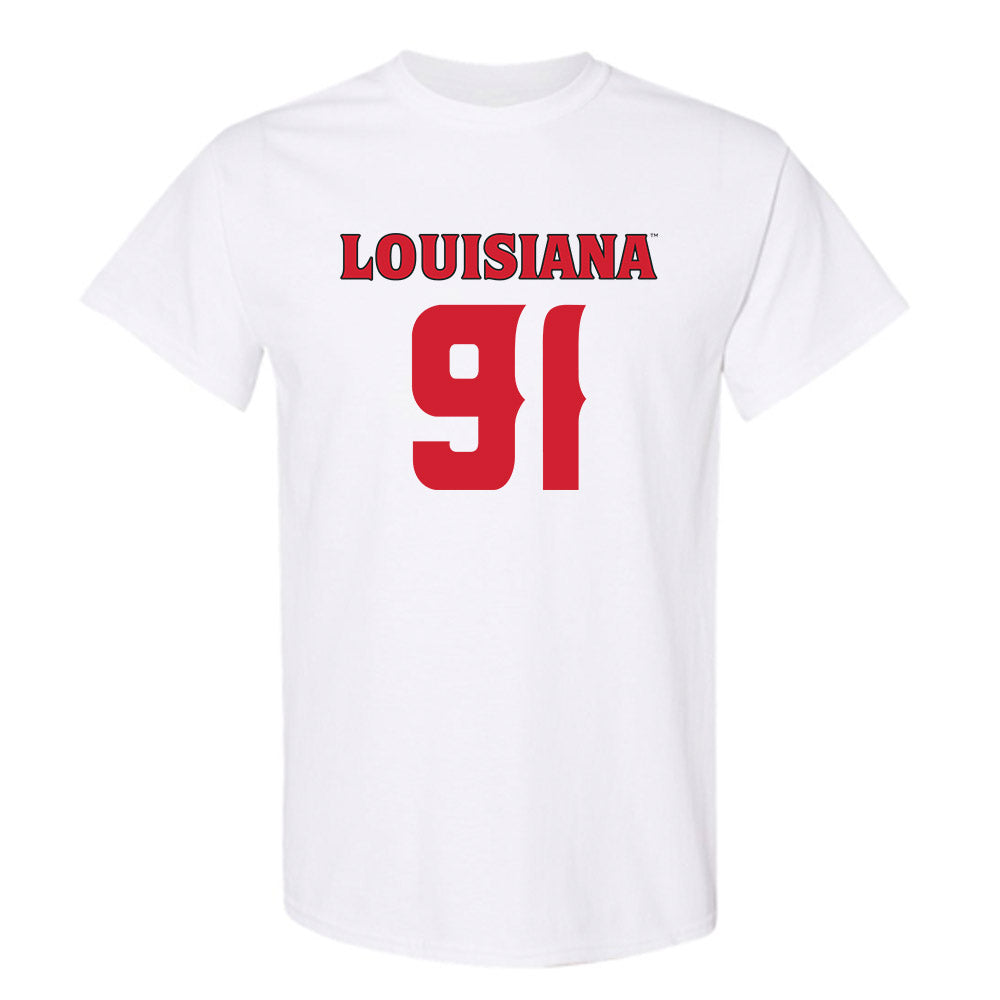 Louisiana - NCAA Football : Priest Ashe - Sports Shersey T-Shirt-0