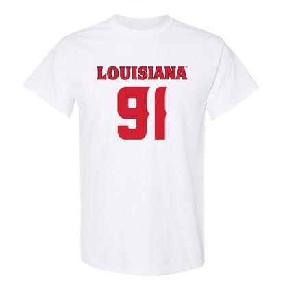 Louisiana - NCAA Football : Priest Ashe - Sports Shersey T-Shirt-0