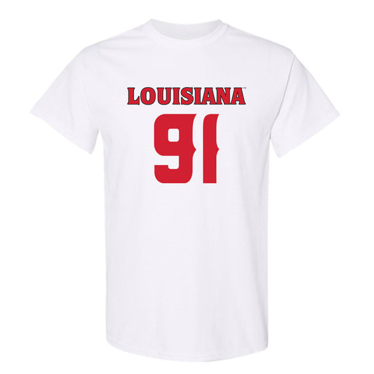 Louisiana - NCAA Football : Priest Ashe - Sports Shersey T-Shirt-0