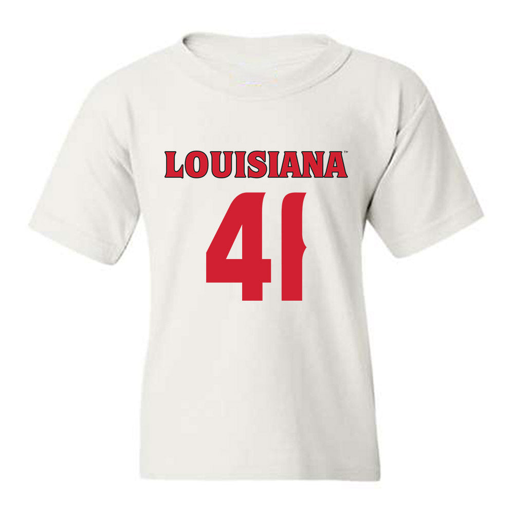 Louisiana - NCAA Football : Chase Edwards - Sports Shersey Youth T-Shirt-0