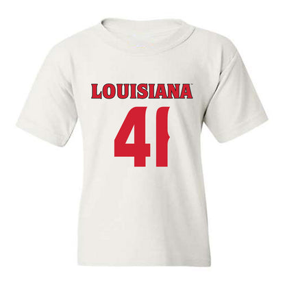 Louisiana - NCAA Football : Chase Edwards - Sports Shersey Youth T-Shirt-0