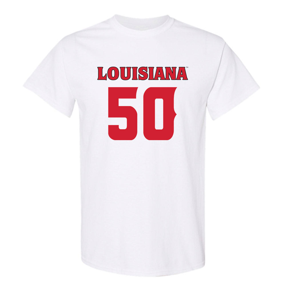 Louisiana - NCAA Football : Cooper Fordham - Sports Shersey T-Shirt-0