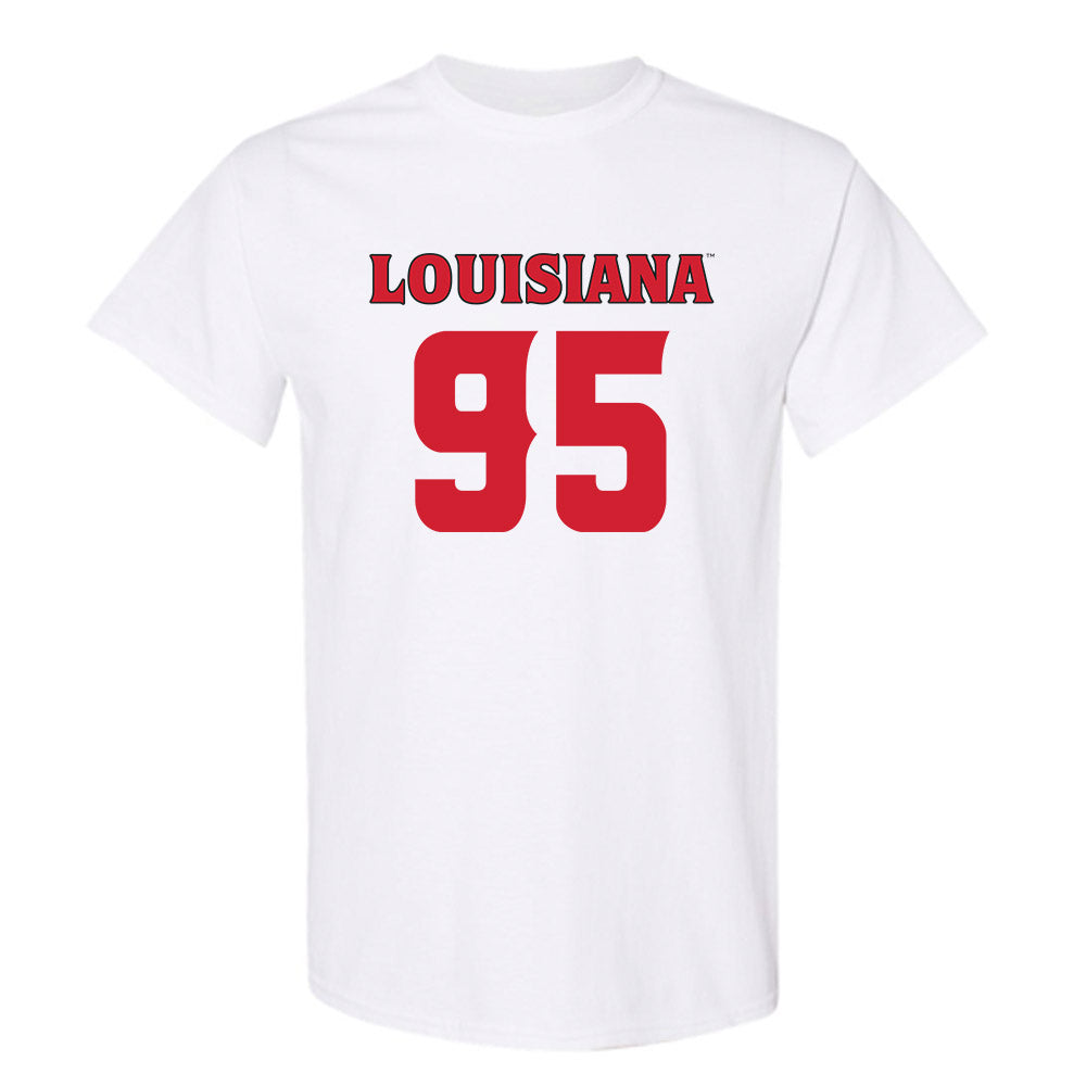 Louisiana - NCAA Football : Maxie Baudoin IV - Sports Shersey T-Shirt-0