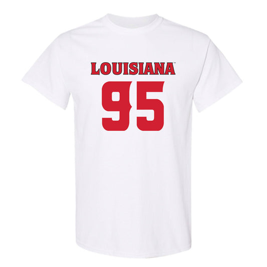 Louisiana - NCAA Football : Maxie Baudoin IV - Sports Shersey T-Shirt-0