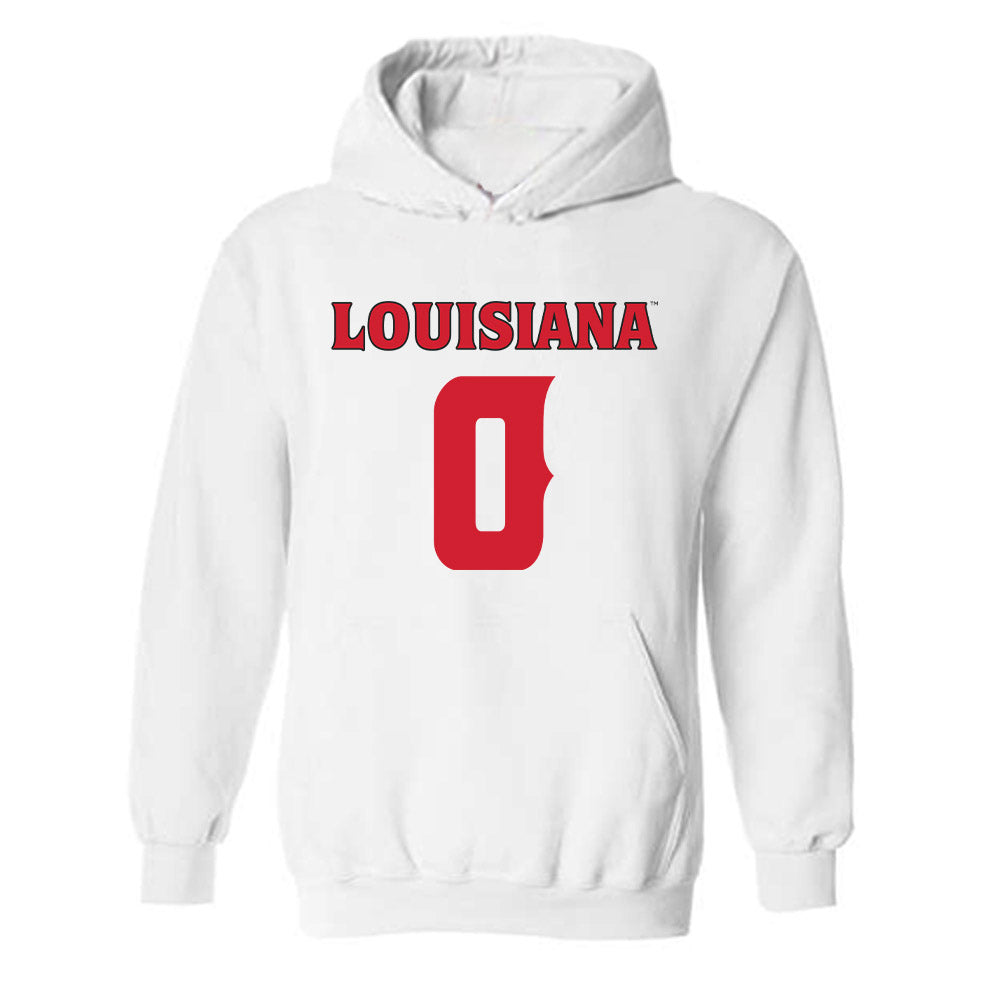 Louisiana - NCAA Football : Priest Ashe - Sports Shersey Hooded Sweatshirt-0