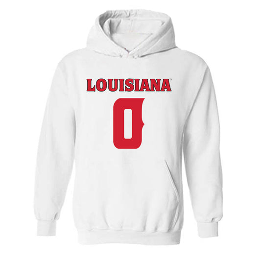 Louisiana - NCAA Football : Priest Ashe - Sports Shersey Hooded Sweatshirt-0