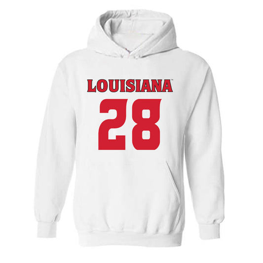 Louisiana - NCAA Football : Steven Ranel - Sports Shersey Hooded Sweatshirt-0