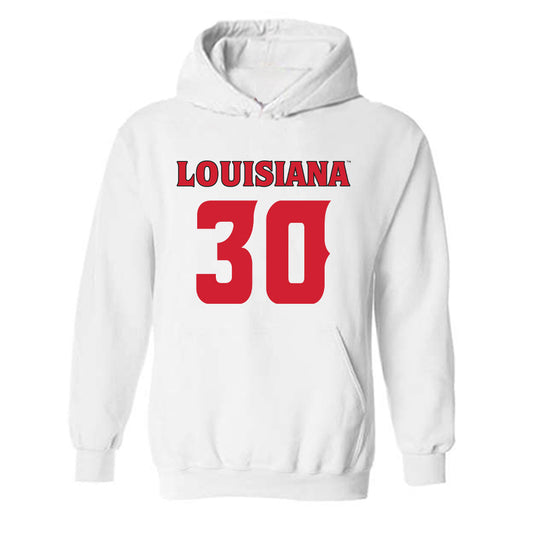 Louisiana - NCAA Football : Ethan Veal - Sports Shersey Hooded Sweatshirt-0