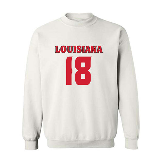 Louisiana - NCAA Football : Khristian Mackintrush - Sports Shersey Crewneck Sweatshirt-0