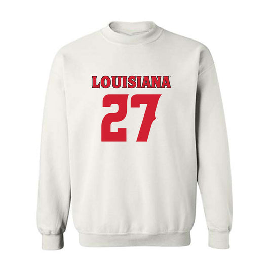 Louisiana - NCAA Football : Edrick Williams - Sports Shersey Crewneck Sweatshirt-0