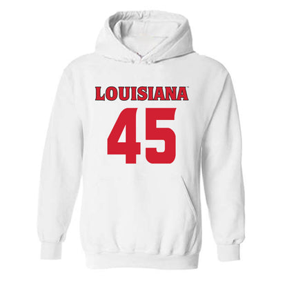 Louisiana - NCAA Football : Patrick Gosslee - Sports Shersey Hooded Sweatshirt-0