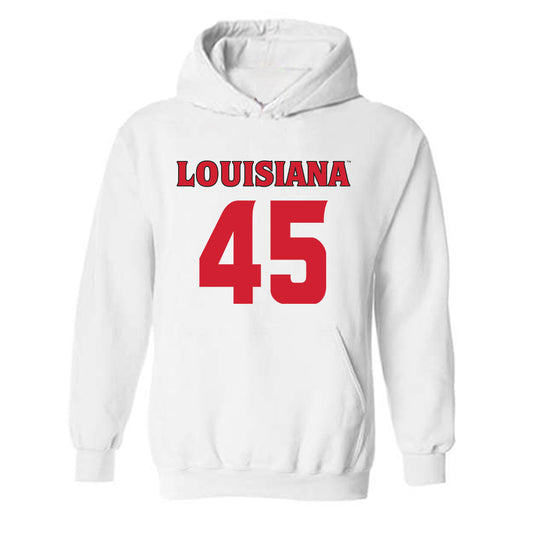 Louisiana - NCAA Football : Patrick Gosslee - Sports Shersey Hooded Sweatshirt-0