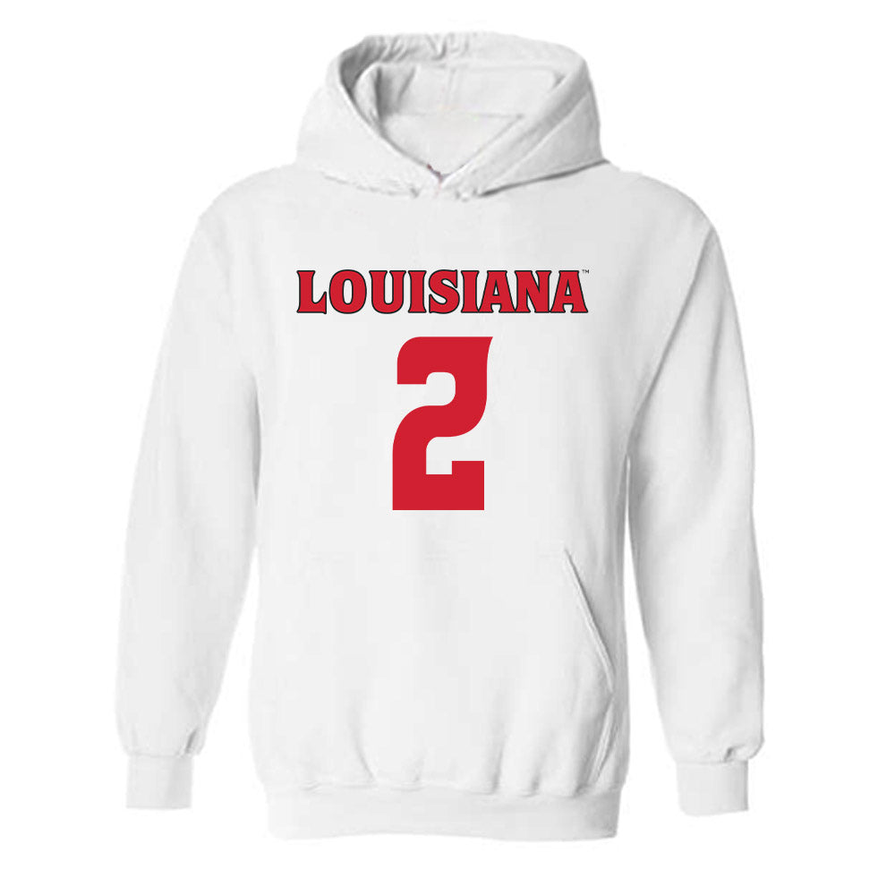 Louisiana - NCAA Football : Ashley Williams - Sports Shersey Hooded Sweatshirt-0