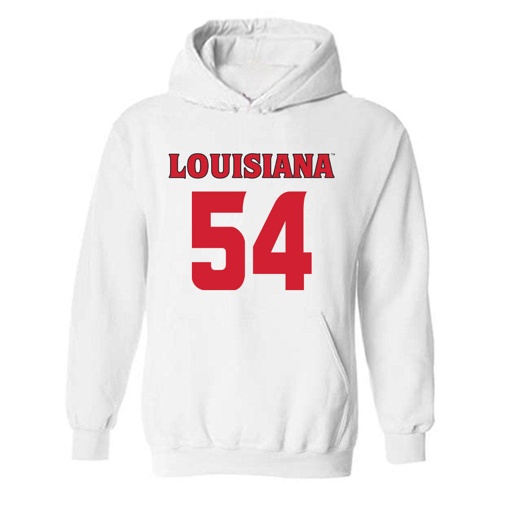 Louisiana - NCAA Football : Carson Kraft - Sports Shersey Hooded Sweatshirt-0