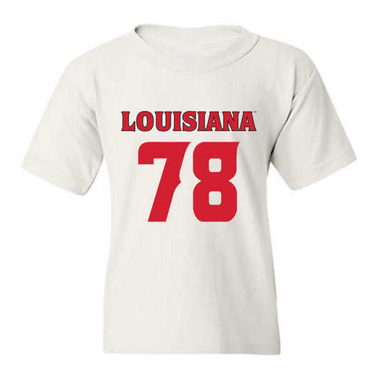 Louisiana - NCAA Football : Michael Bowens Jr. - Sports Shersey Youth T-Shirt-0