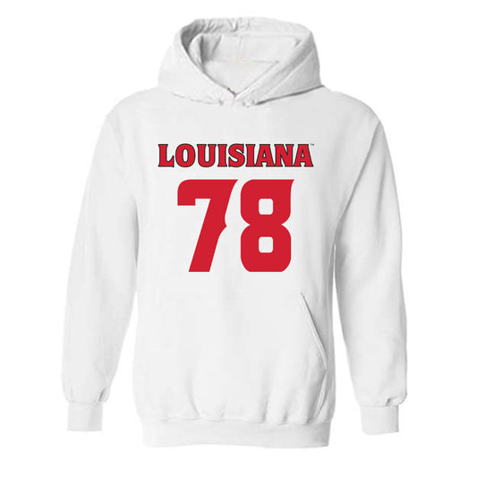 Louisiana - NCAA Football : Michael Bowens Jr. - Sports Shersey Hooded Sweatshirt-0