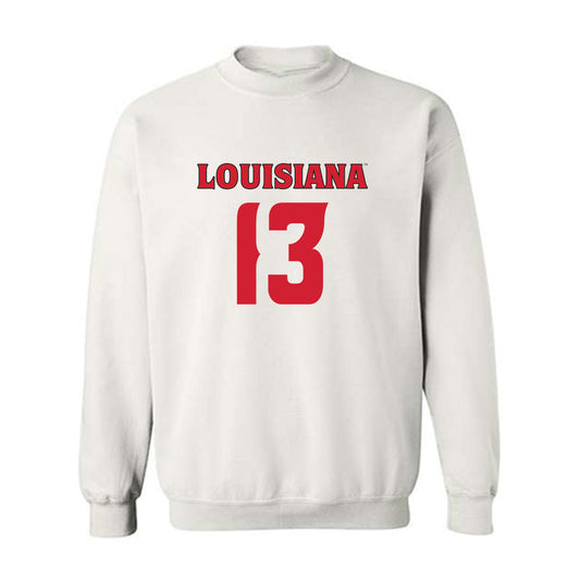 Louisiana - NCAA Football : Curley Reed III - Sports Shersey Crewneck Sweatshirt-0