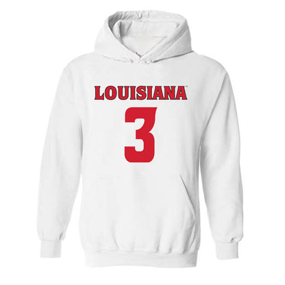 Louisiana - NCAA Football : Micah Johnson - Sports Shersey Hooded Sweatshirt-0