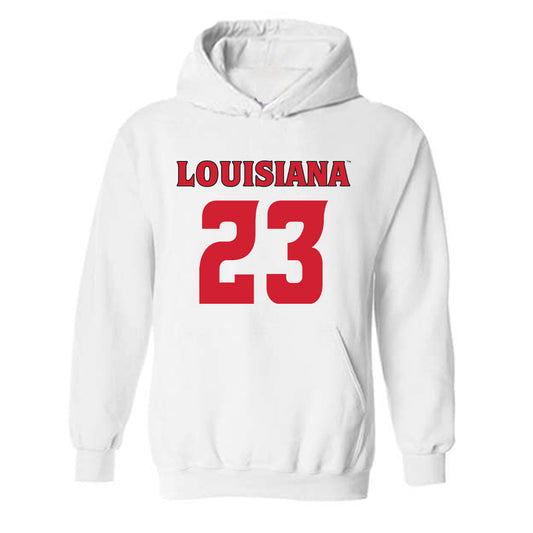 Louisiana - NCAA Football : Omarion Brown - Sports Shersey Hooded Sweatshirt-0