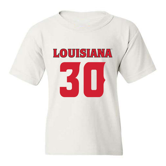 Louisiana - NCAA Football : Ethan Veal - Sports Shersey Youth T-Shirt-0