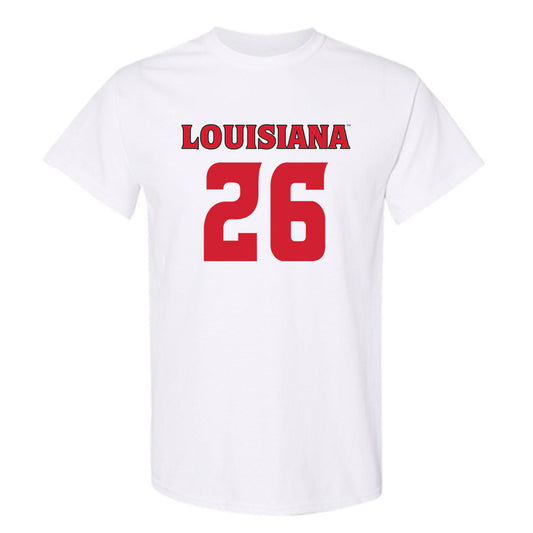 Louisiana - NCAA Football : Kerry Wilson Jr - Sports Shersey T-Shirt-0