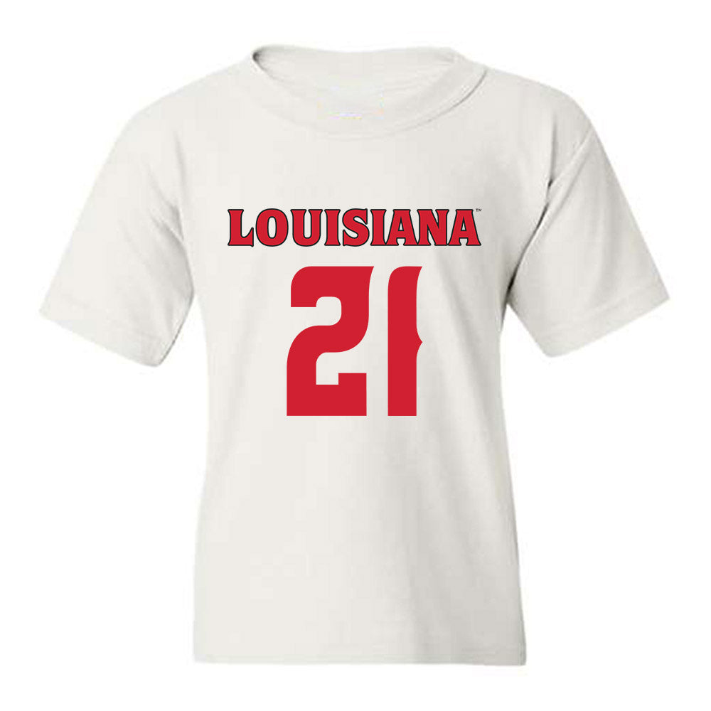 Louisiana - NCAA Football : Maurion Eleam - Sports Shersey Youth T-Shirt-0