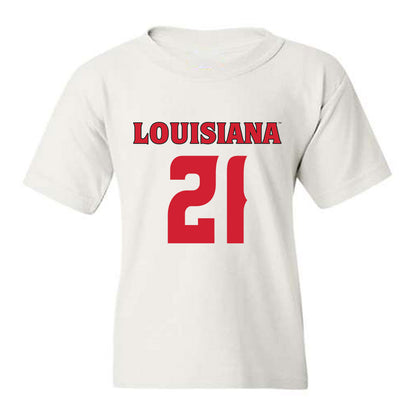 Louisiana - NCAA Football : Maurion Eleam - Sports Shersey Youth T-Shirt-0