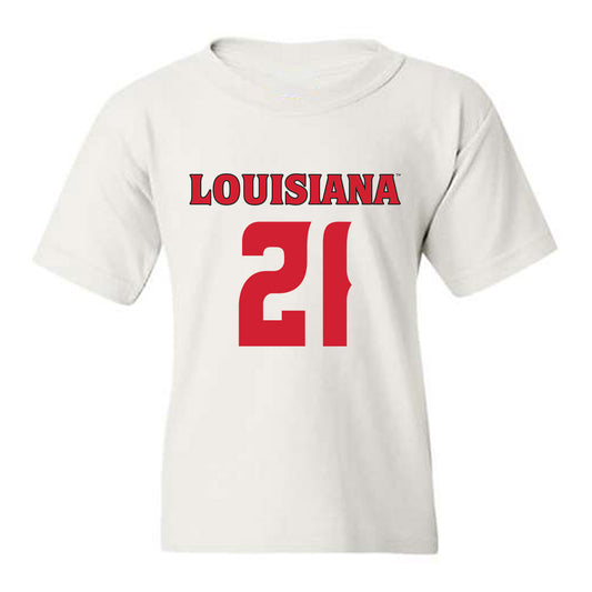 Louisiana - NCAA Football : Maurion Eleam - Sports Shersey Youth T-Shirt-0