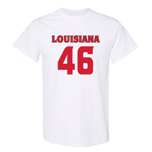 Louisiana - NCAA Football : Lake Bates - Sports Shersey T-Shirt-0