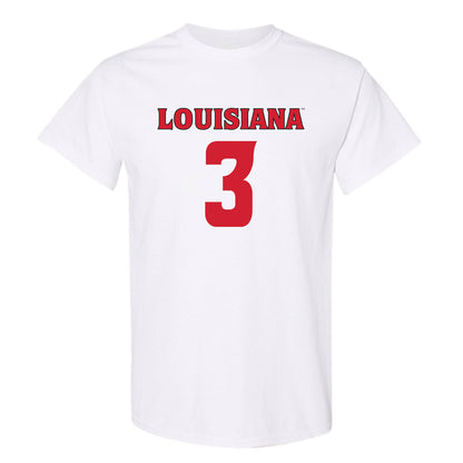 Louisiana - NCAA Football : Micah Johnson - Sports Shersey T-Shirt-0