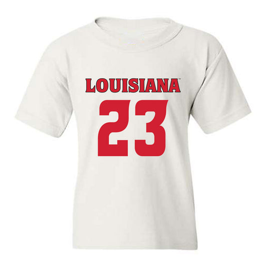 Louisiana - NCAA Football : Omarion Brown - Sports Shersey Youth T-Shirt-0