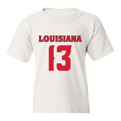 Louisiana - NCAA Football : Curley Reed III - Sports Shersey Youth T-Shirt-0