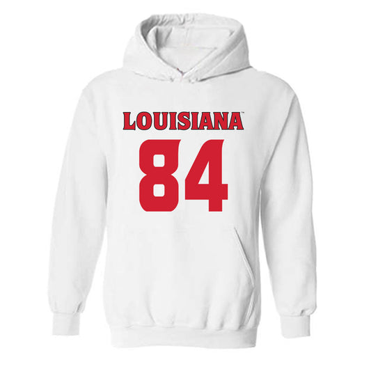 Louisiana - NCAA Football : Evan Stroman - Sports Shersey Hooded Sweatshirt-0