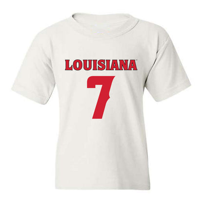 Louisiana - NCAA Football : Lunch Winfield - Sports Shersey Youth T-Shirt-0