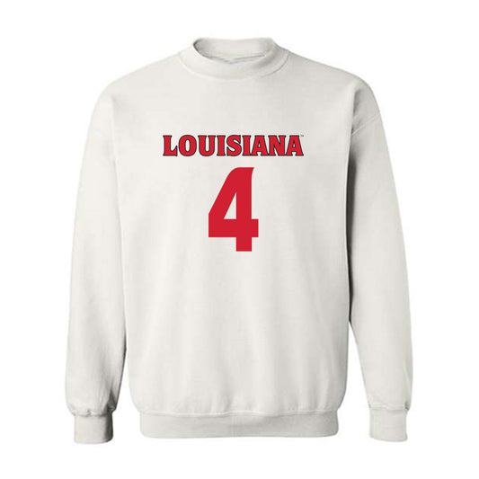 Louisiana - NCAA Football : Trenton Chaney - Sports Shersey Crewneck Sweatshirt-0