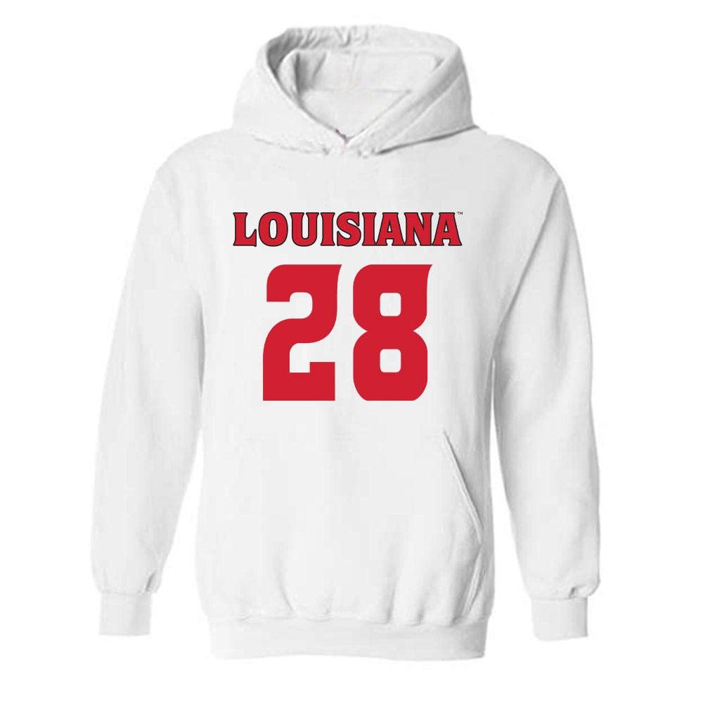 Louisiana - NCAA Football : Steven Ranel - Sports Shersey Hooded Sweatshirt-0