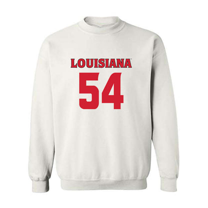 Louisiana - NCAA Football : Carson Kraft - Sports Shersey Crewneck Sweatshirt-0