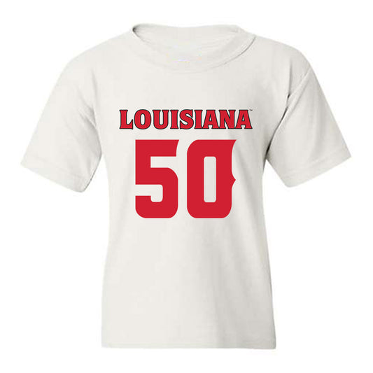 Louisiana - NCAA Football : Cooper Fordham - Sports Shersey Youth T-Shirt-0