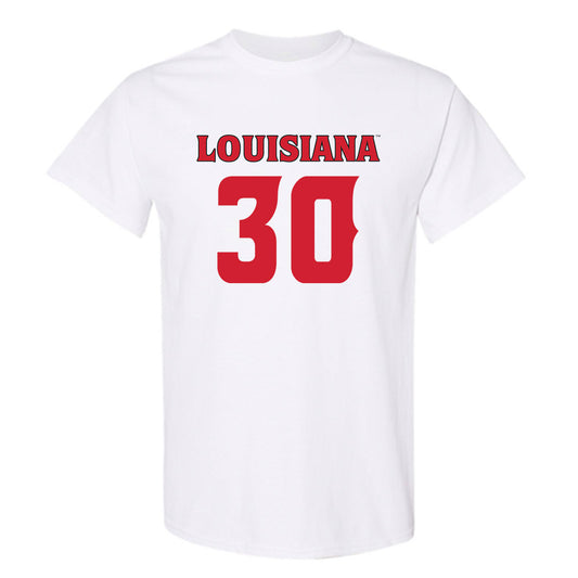 Louisiana - NCAA Football : Ethan Veal - Sports Shersey T-Shirt-0