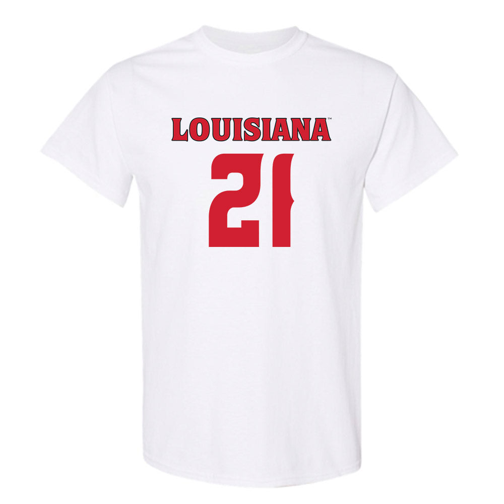 Louisiana - NCAA Football : Maurion Eleam - Sports Shersey T-Shirt-0
