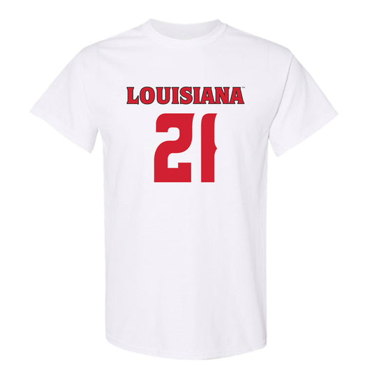 Louisiana - NCAA Football : Maurion Eleam - Sports Shersey T-Shirt-0