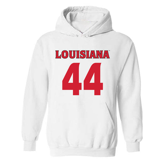 Louisiana - NCAA Football : Jake St. Andre - Sports Shersey Hooded Sweatshirt-0