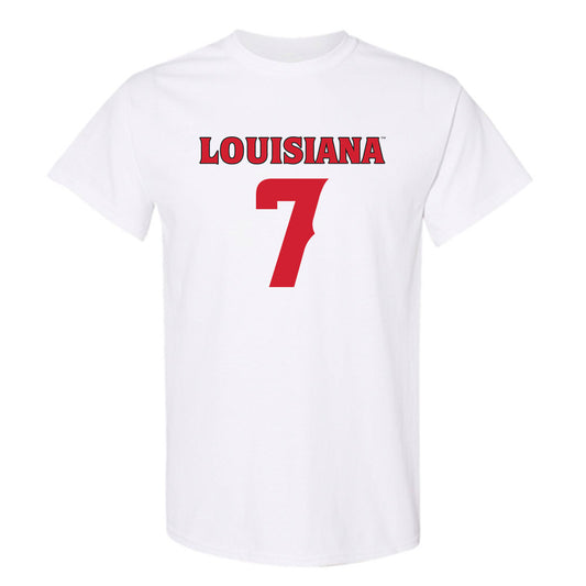 Louisiana - NCAA Football : Lunch Winfield - Sports Shersey T-Shirt-0