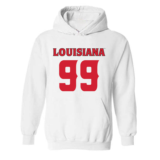 Louisiana - NCAA Football : Ashton Wright - Sports Shersey Hooded Sweatshirt-0
