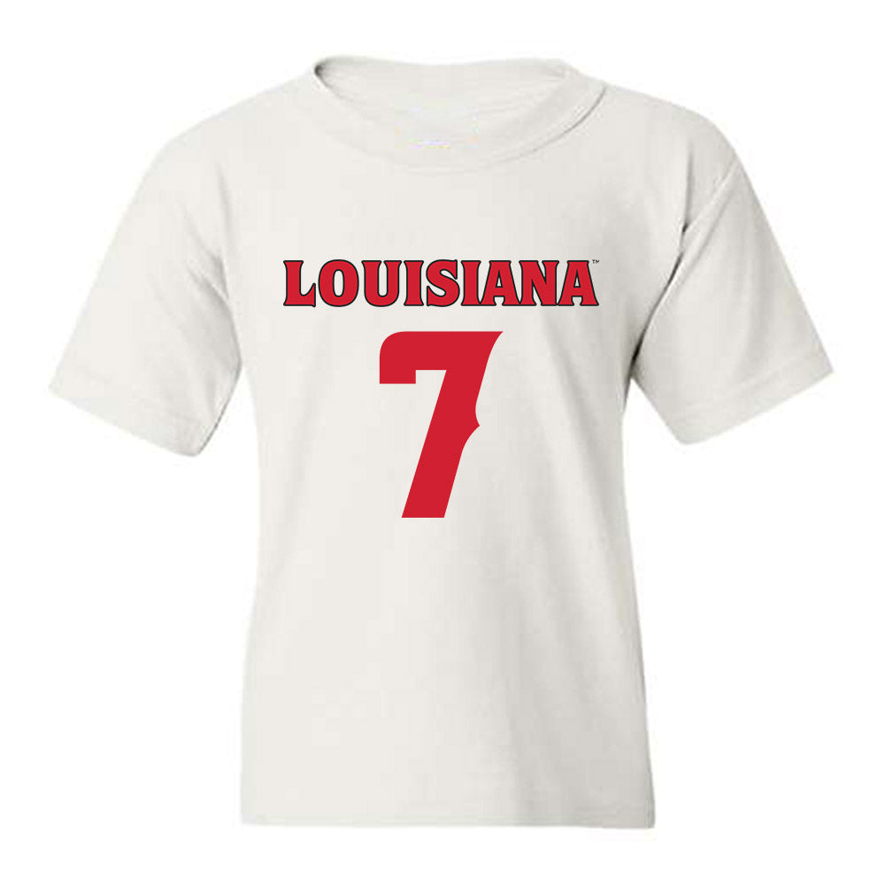 Louisiana - NCAA Football : Lunch Winfield - Sports Shersey Youth T-Shirt-0