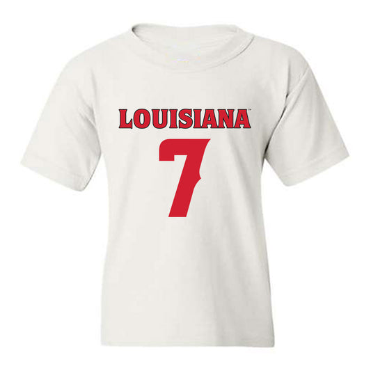 Louisiana - NCAA Football : Lunch Winfield - Sports Shersey Youth T-Shirt-0