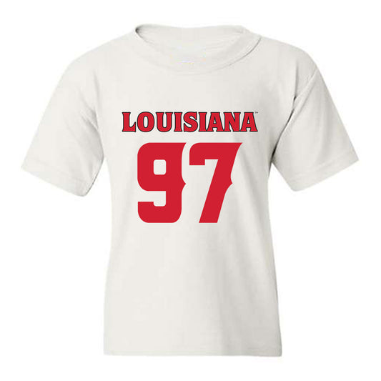 Louisiana - NCAA Football : Xavier Waters - Sports Shersey Youth T-Shirt-0