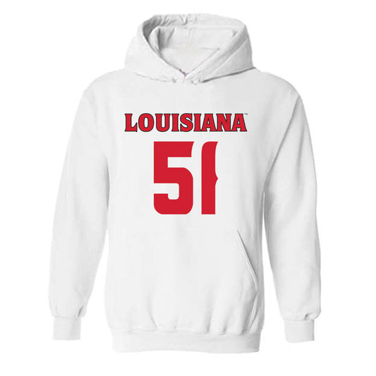 Louisiana - NCAA Football : Hayden Darbonne - Sports Shersey Hooded Sweatshirt-0